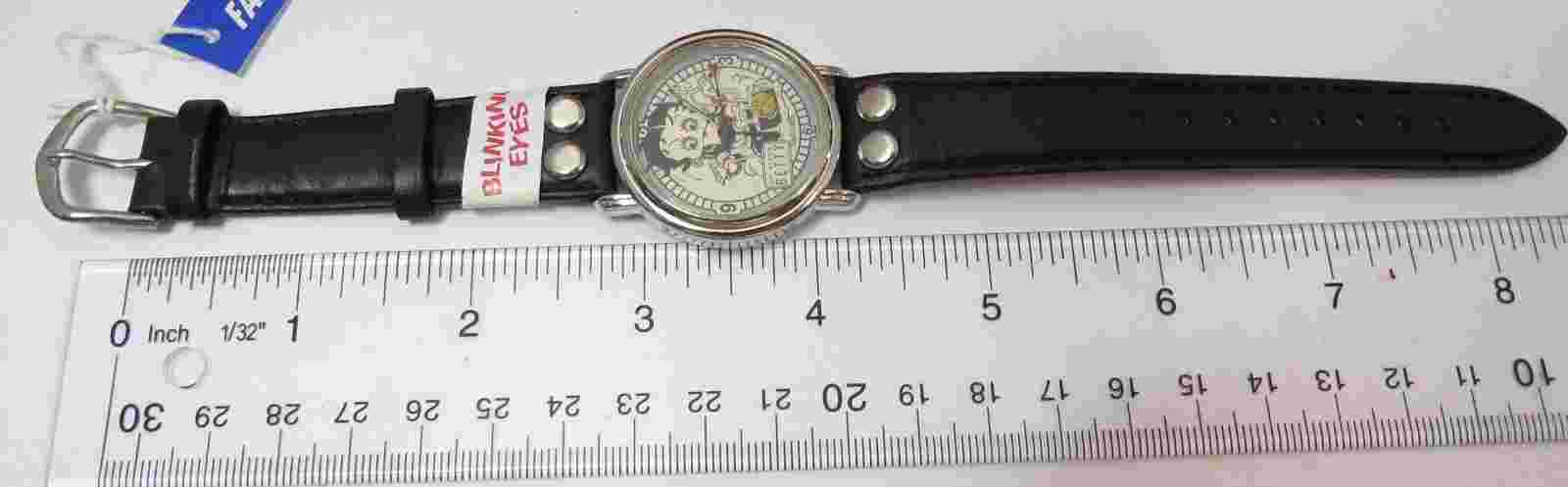 BETTY BOOP, Fantasma, Blinking Eyes,"EZ Rider" Super Rare, UNISEX WATCH R15-09