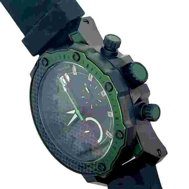 Ritmo Mundo Unisex 1201/7 Green Quantum Sport Quartz Chronograph
