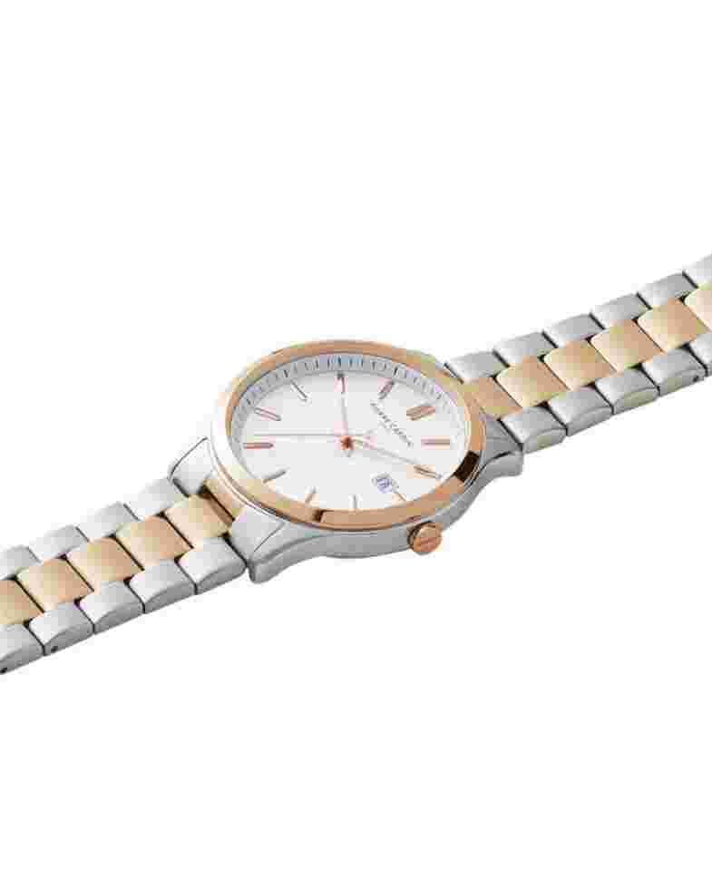 PIERRE CARDIN Men Analog Quartz Casual Watch Classic Dress Silver Dial Waterproo