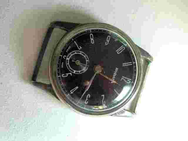 1940s RODANA Swiss Made Manual Wind Watch Bauhaus Black Dial Small Second 32MM
