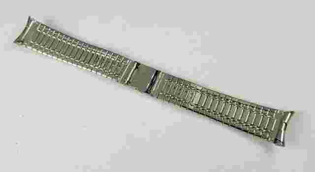 VINTAGE KREISLER MENS STAINLESS STL WRIST WATCH BRACELET BAND – 18.9mm 19mm NOS