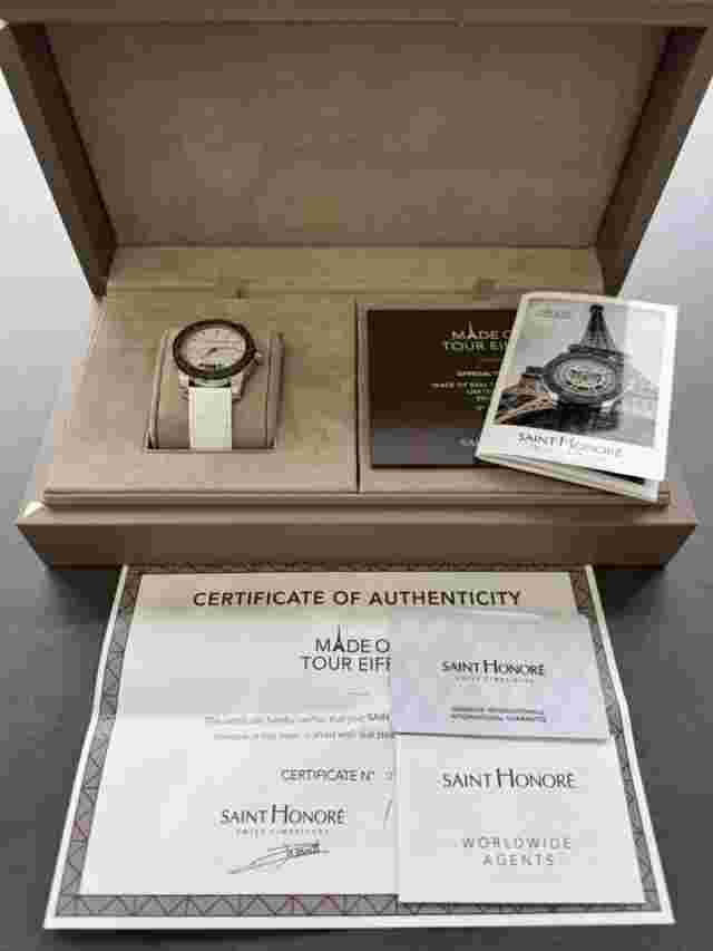 Saint Honore Art Code Eiffel Tower 1885 Limited Edition Ladies Watch