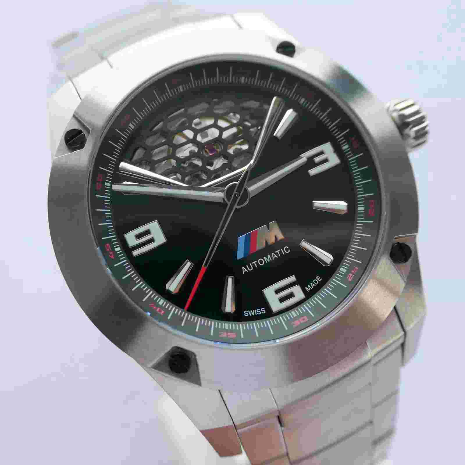 BMW Motorsport M Power Racing M1 M4 M6 Sport Car Accessory Swiss Automatic Watch