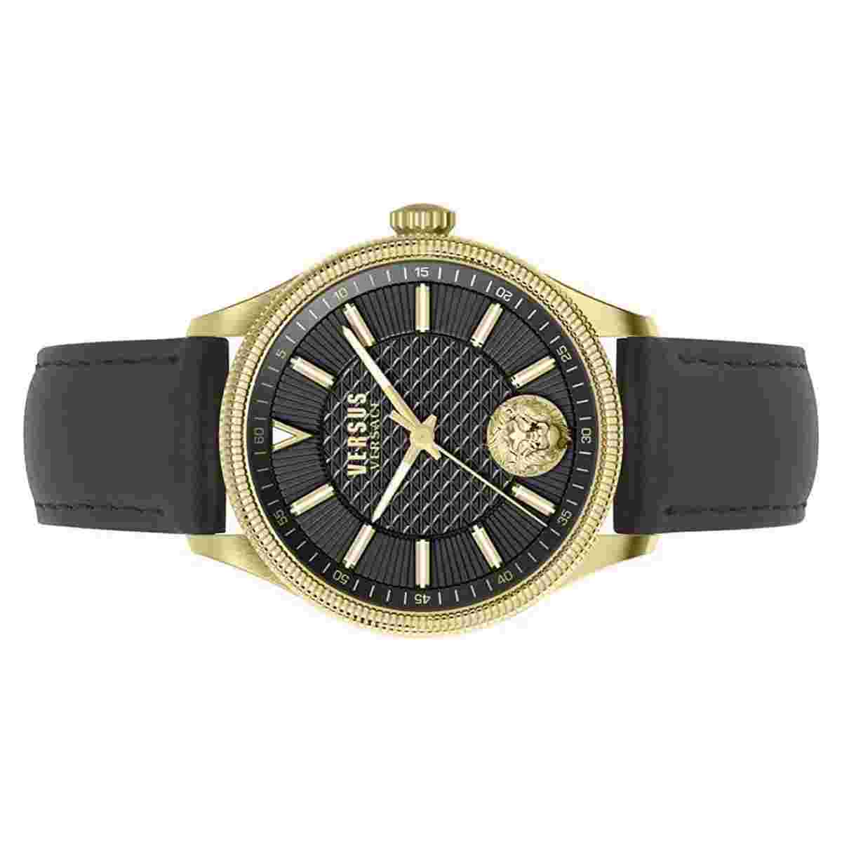 Versus By Versace Men's Wristwatch Colonne VSPHI4921 Leather