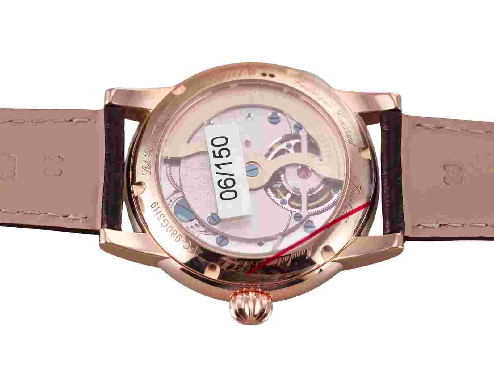 Frederique Constant Manufacture Classic Tourbillon Rose Gold Watch FC-980ZG3H9
