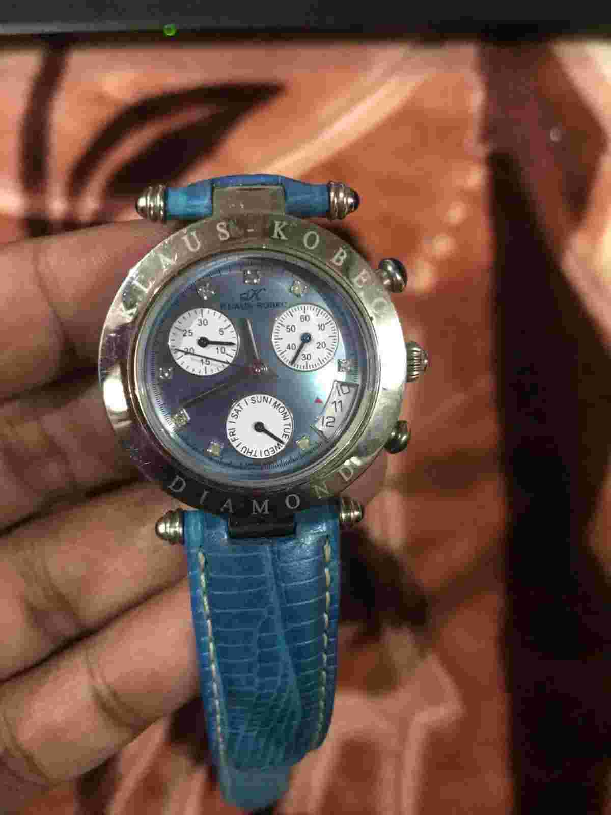 Klaus Kobec Ladies Chronograph watch