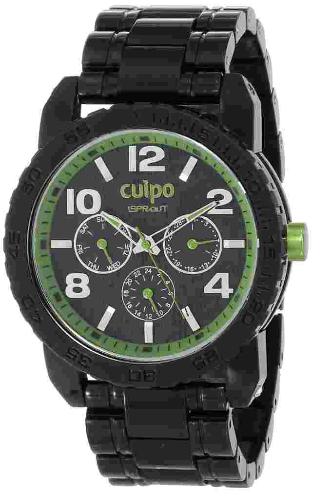 SPROUT BLACK CORN RESIN BRACELET CHORONO CUIPO COMMANDER GREEN ACCENTED SC/7000