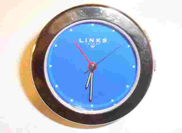 Links of London Travel Alarm Watch designed by Annoushka Ducas in Original Case
