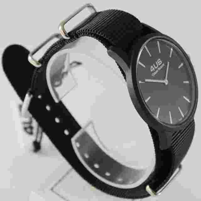 CESARE PACIOTTI 4US WATCH QUARTZ MIYOTA MOVEMENT 40 MM CASE, BLACK FABRIC BAND