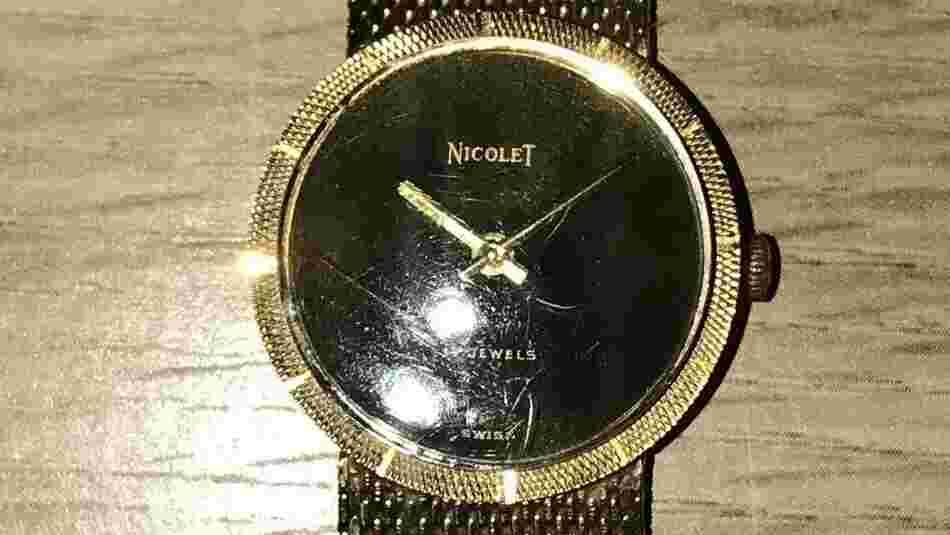 Vintage Nicolet 17 Jewels 10kt Gold-Filled Swiss Watch