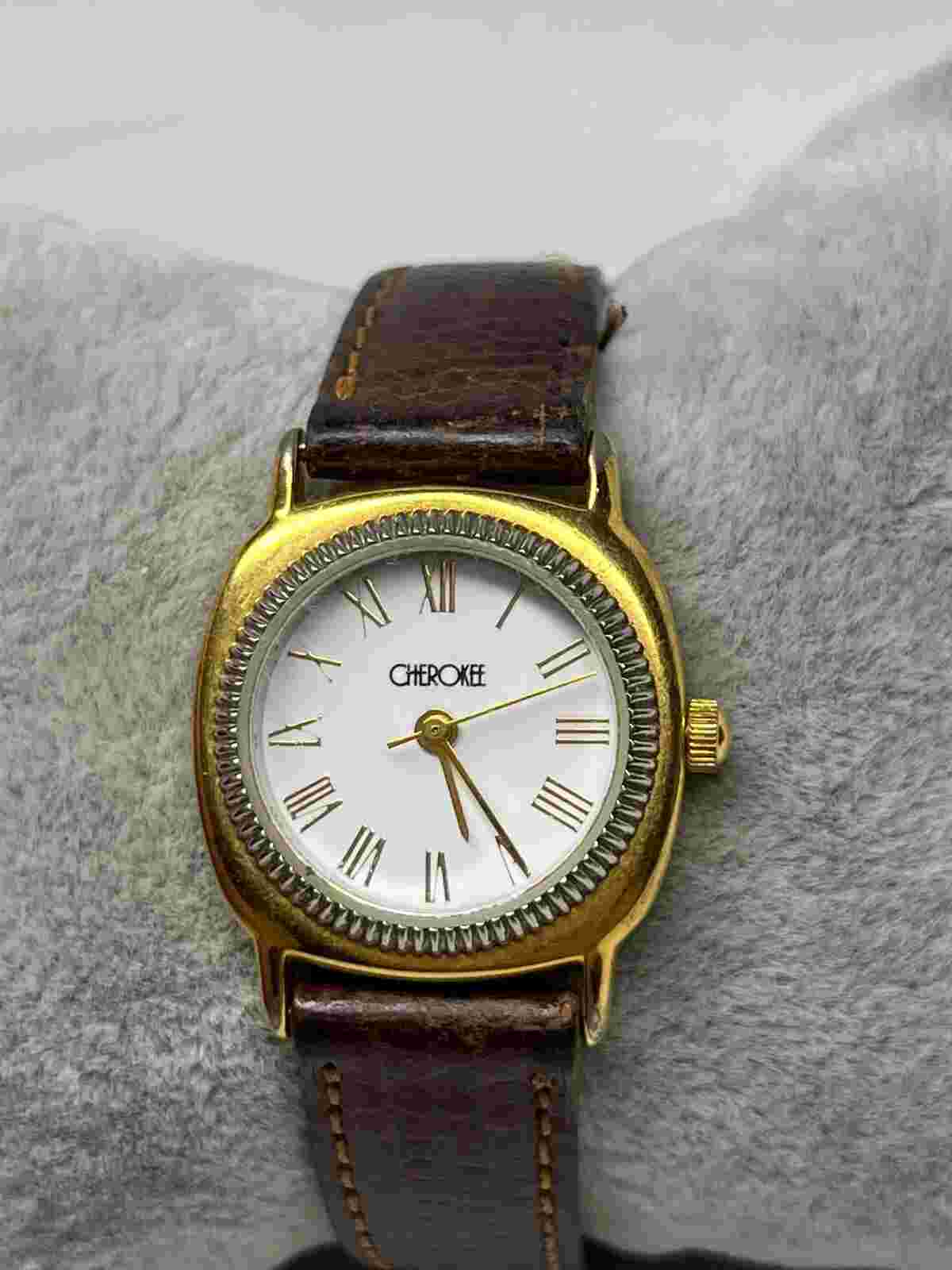 Ladies Cherokee Two Tone Quartz Watch New Battery