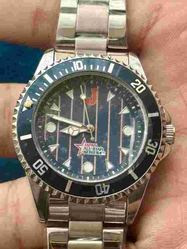 Vintage Japan All Star Series MLB GMT Watch New Wrapped Working
