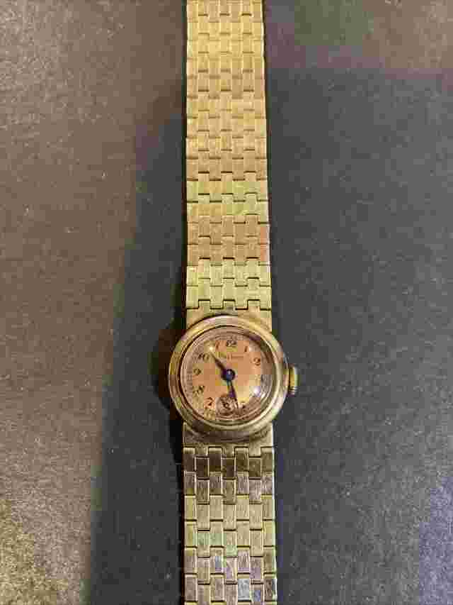 Beautiful Vintage Art Deco Swiss Gold Filled Parker Watch