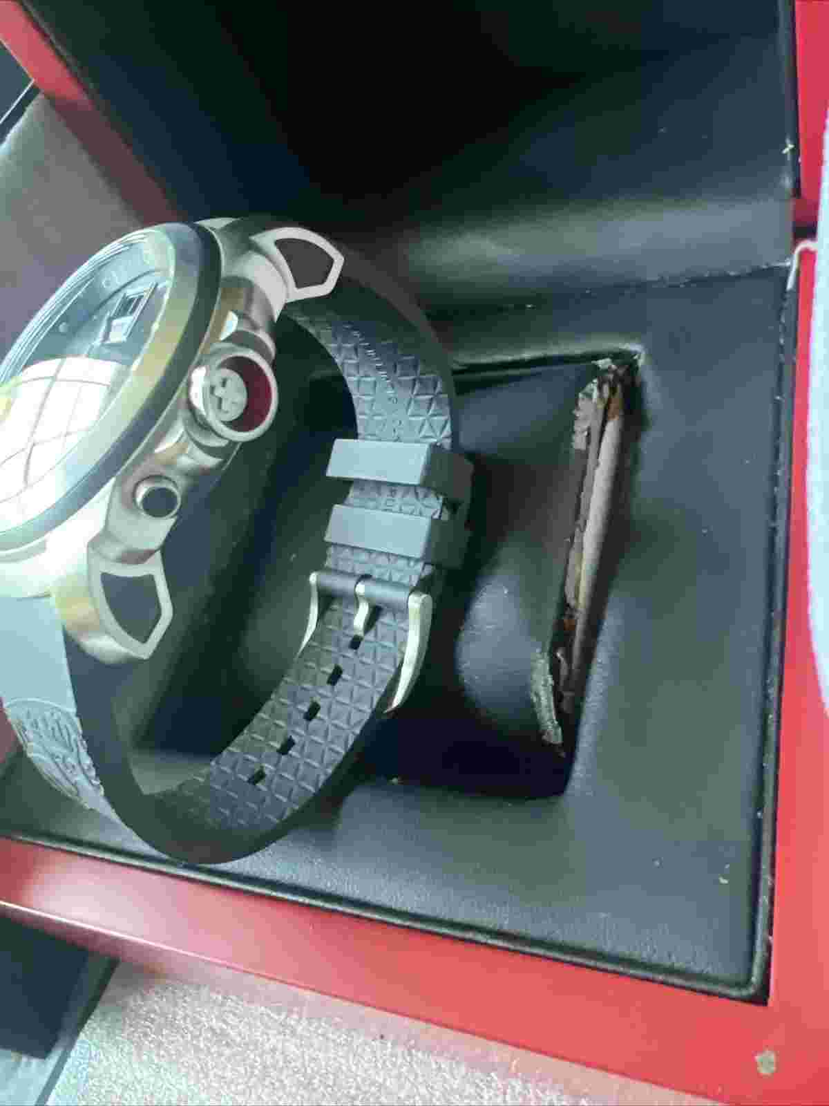 Michel Jordi Mega Icon Pebble Stone GMT Quartz Watch