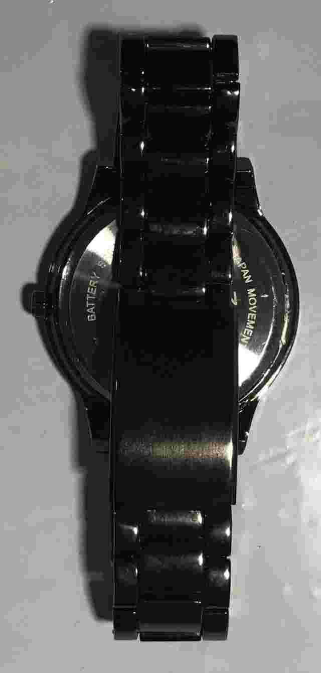Sean John Titanium Color Men's Watch White Dial Open Box Up To 8-1/2” Wrist Size