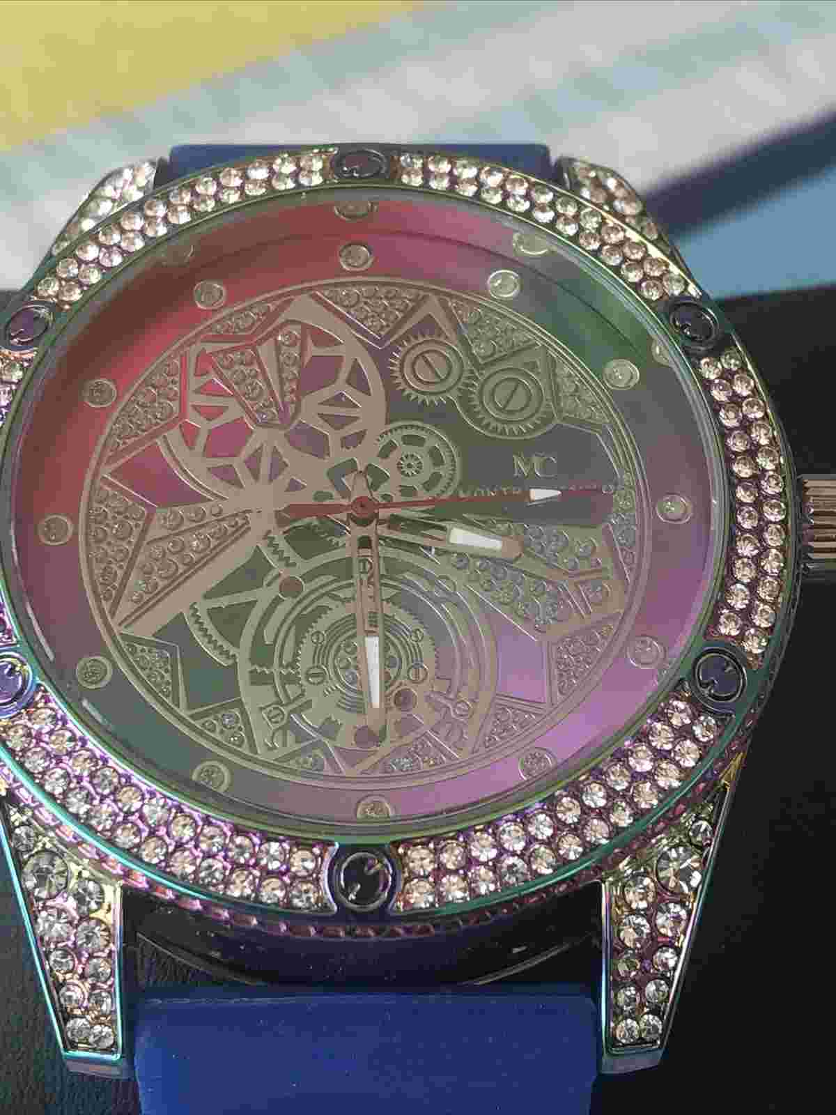 Montres Carlo Multi Colored Watch