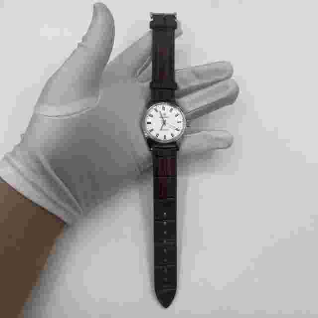 38mm Shanghai Factory Made Manual Mechanical Watch White Dial 3 Hands 19 Jews