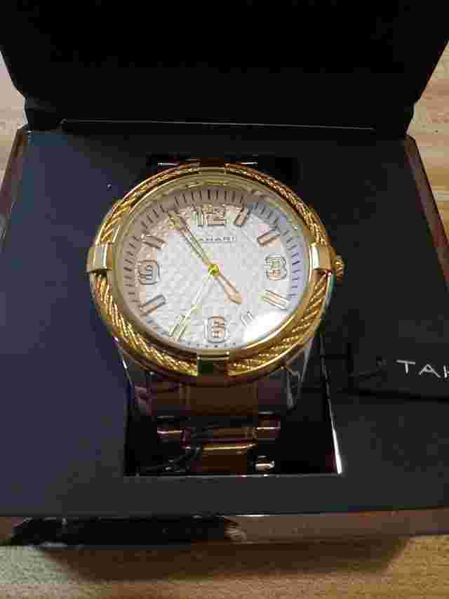 New Tahari Mens Watch TAH60043BU 60$ Or Best Offer