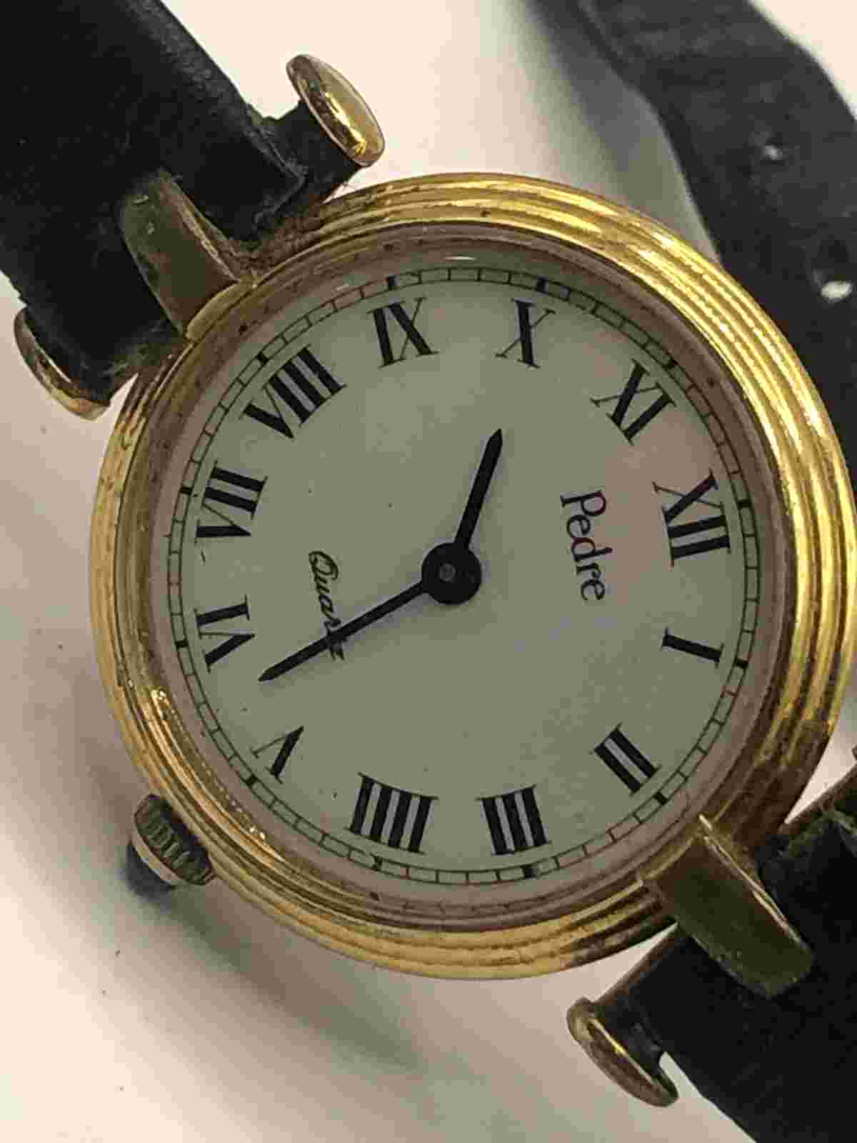 Pedre 19183 Gold Tone ladies Wristwatch