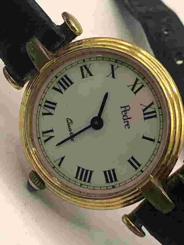 Pedre 19183 Gold Tone ladies Wristwatch