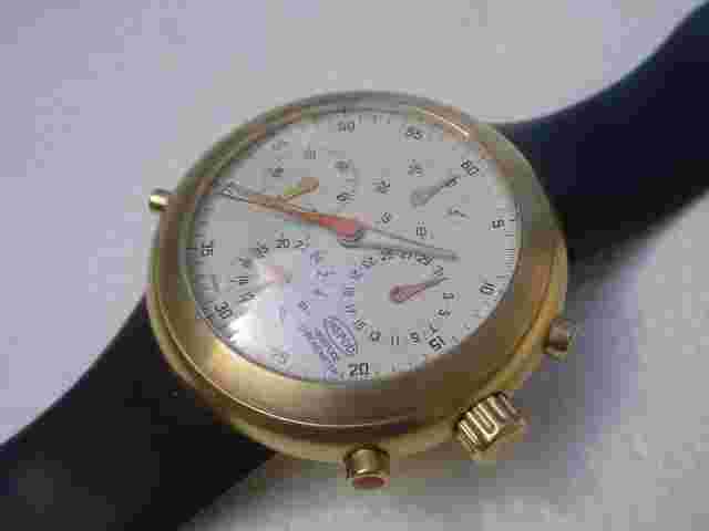 Ikepod Hemipode 18K Gold Chronometer Chronograph, Limited Edition Of 999 Pieces!