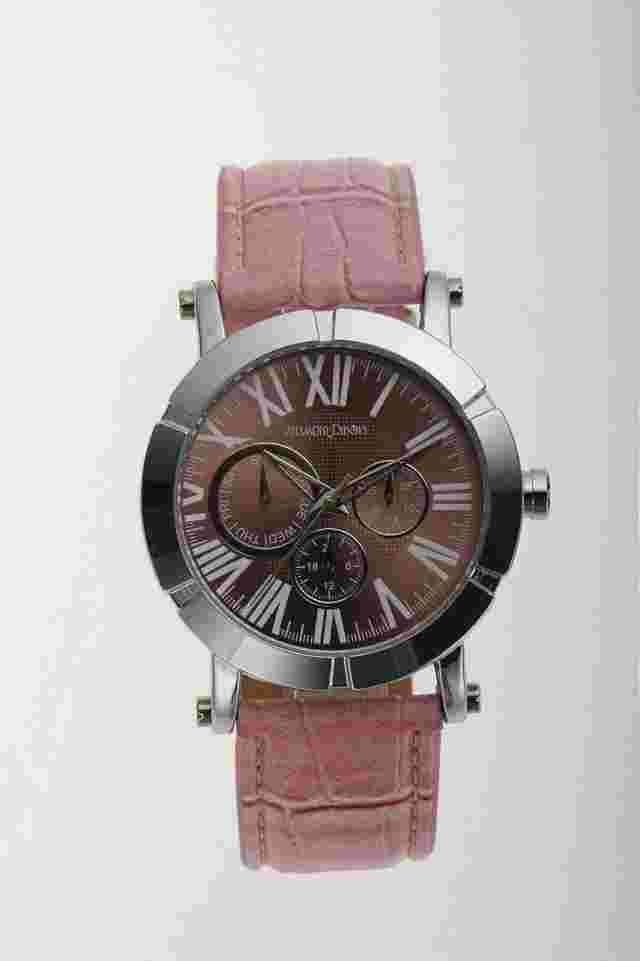 NEW Alexander Dubois 14024-PNK Womens Loire Watch Pink/Silver Multi Function SS