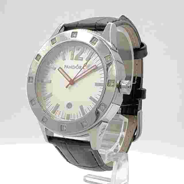 Vintage Pandora 811007WH Imagine Grand Men's Quartz Wristwatch Swiss Steel