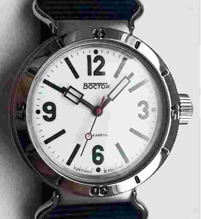 NEW VOSTOK NVCH 200 Amphibian USSR Navy in 1967 navy seals 200 m 61068B