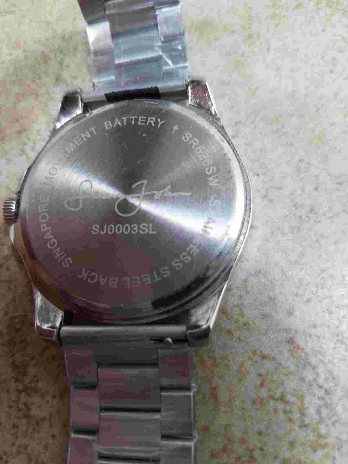 SEAN JOHN 'CHRONOGRAPH' Blue/Silver  WATCH - SJ0003SL (VBM0697)