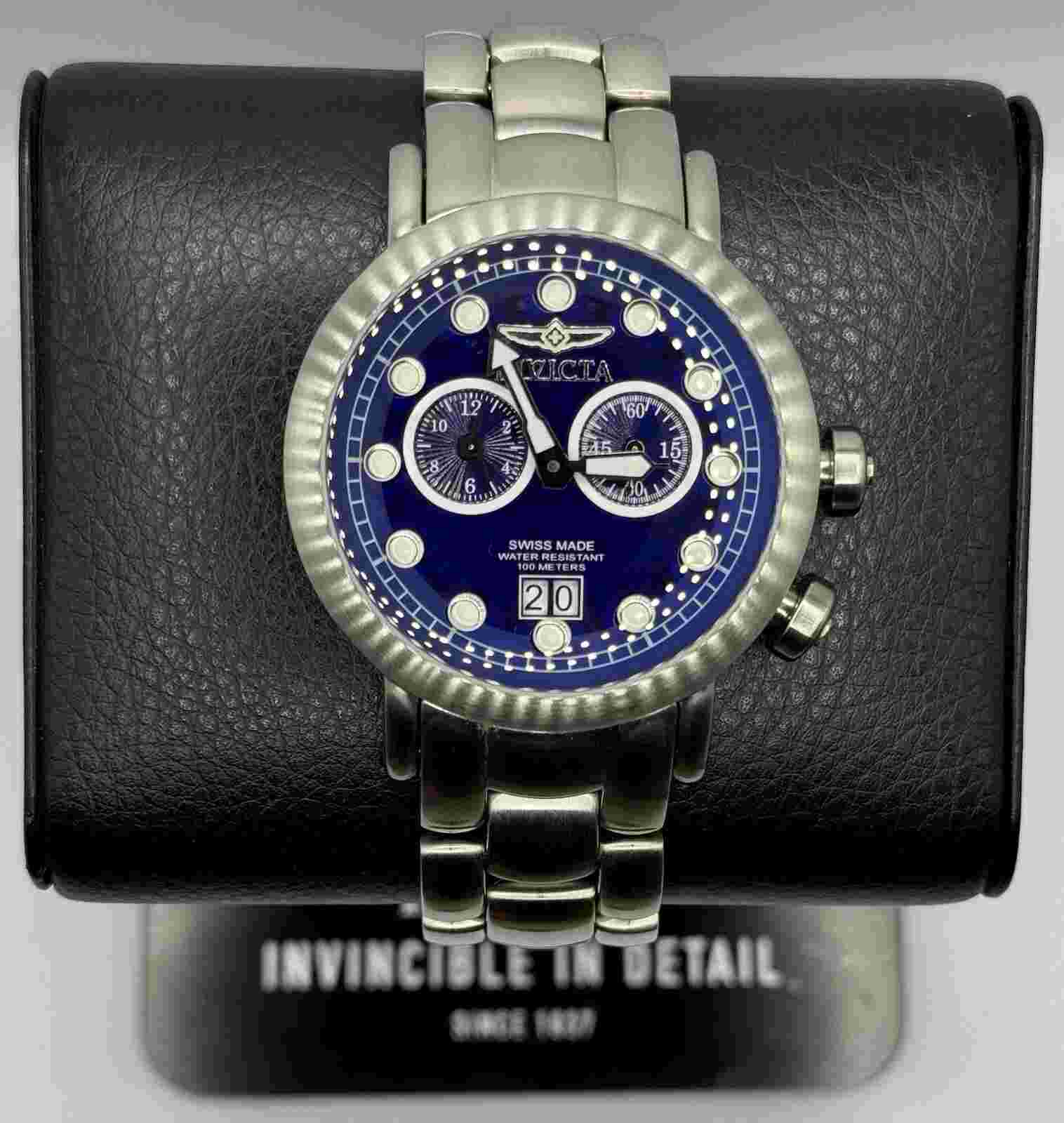 Invicta Swiss Made Ronda Startech Chronograph 46mm 3408
