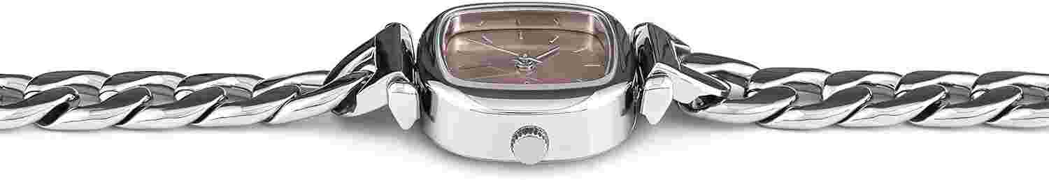 KOMONO Watch KOM-W1237 [MONEYPENNY] Revolt Silver Brush