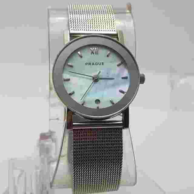 PRAGUE Quartz Analog Women's Watch Water Resistant Japan Movement...NEW BATTERY