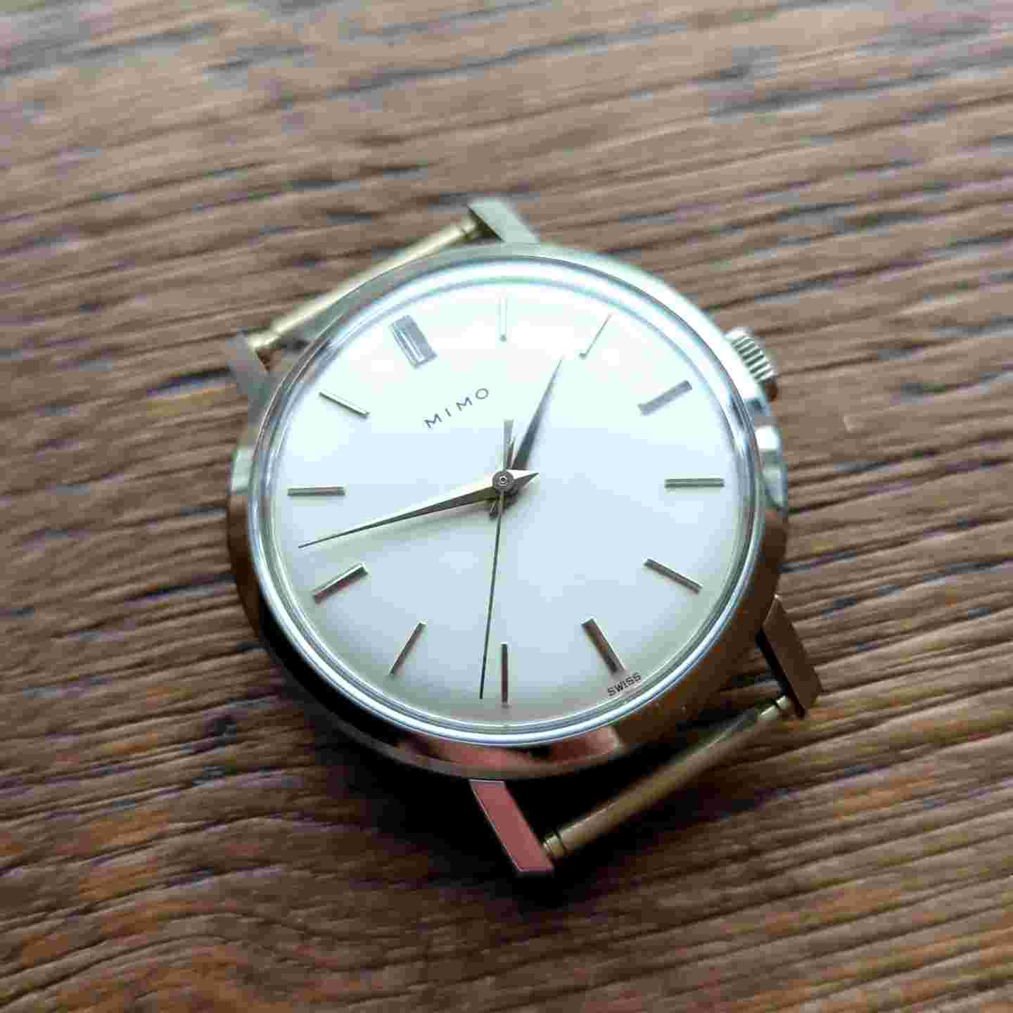 Mimo Girard Perregaux Vintage Mens Electric Watch Landeron 4750 C. 1961 Working