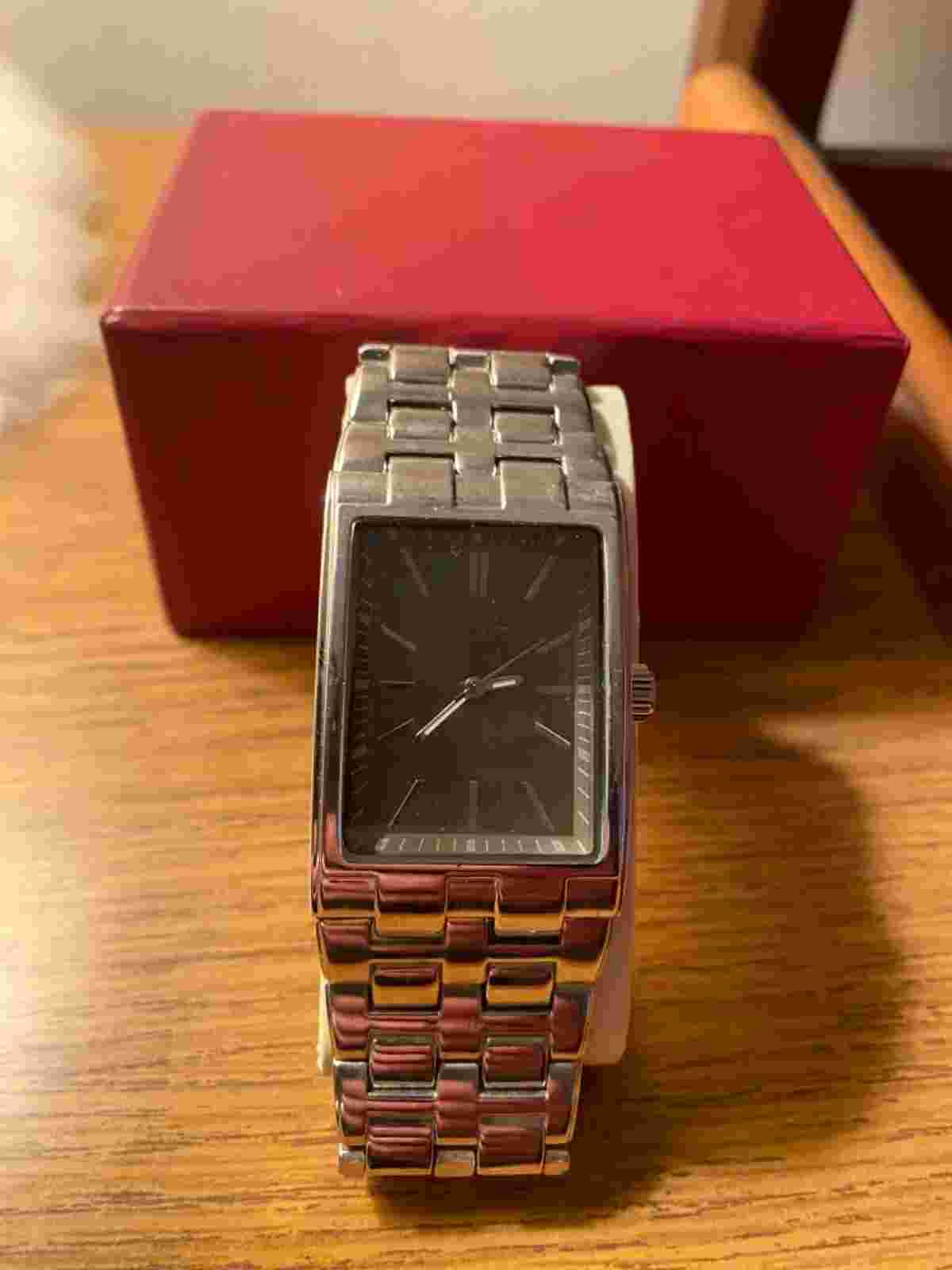 Merona Men's Watch - Tan/Gold Dial