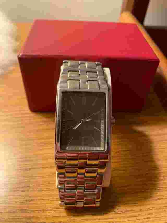 Merona Men's Watch - Tan/Gold Dial
