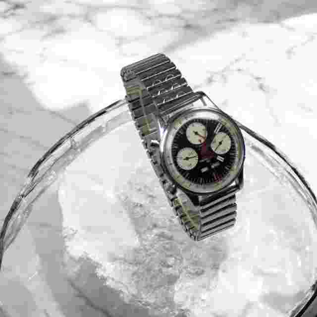 WAKMANN GIGANDET CHRONOGRAPH TRIPLE DATE CALENDAR REV PANDA SERVICED RUNS #4007