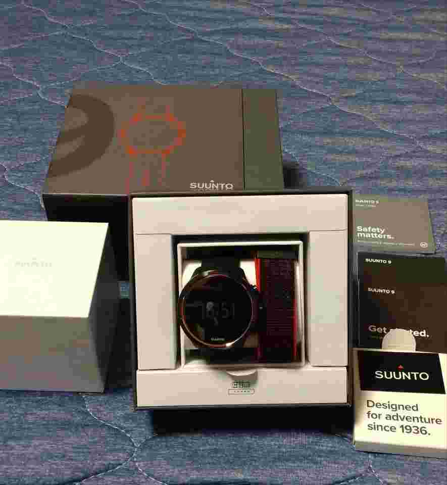 Suunto9 Baro Red Watch Men