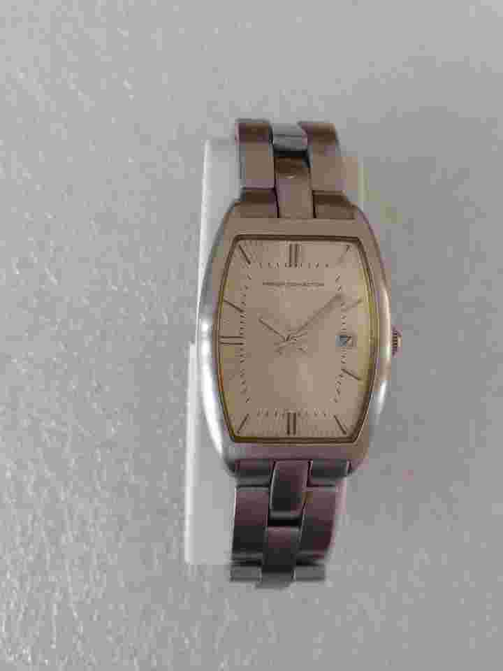 FCUK Ladies Beautiful Silver Tone Quartz Watch With A Date Function