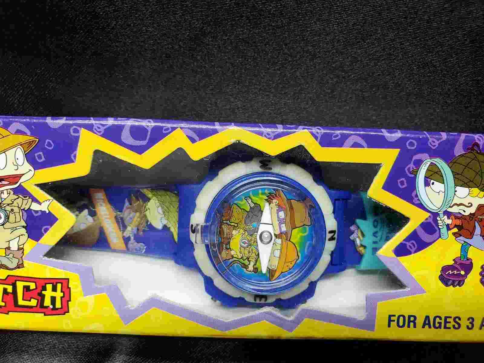 Vintage Nickelodeon The Rugrats Movie Watch 1998 From Motts New In Box