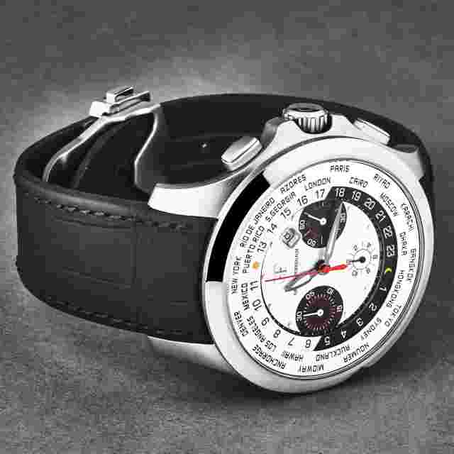 Alpina Startimer Pilot Automatic Black Dial Steel Bracelet Men's Watch Item No. AL710B4S6B