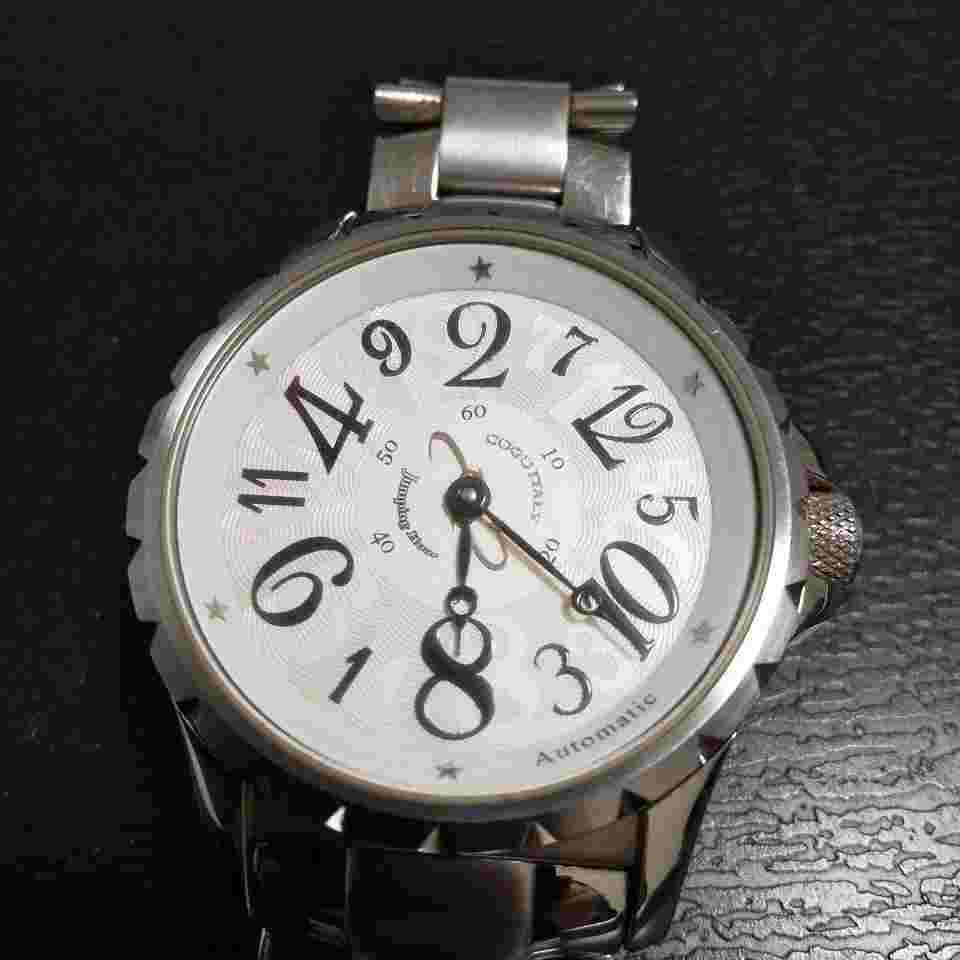 Cogu Jumping Hour Automatic Skeleton Watch, Unique Design, Used