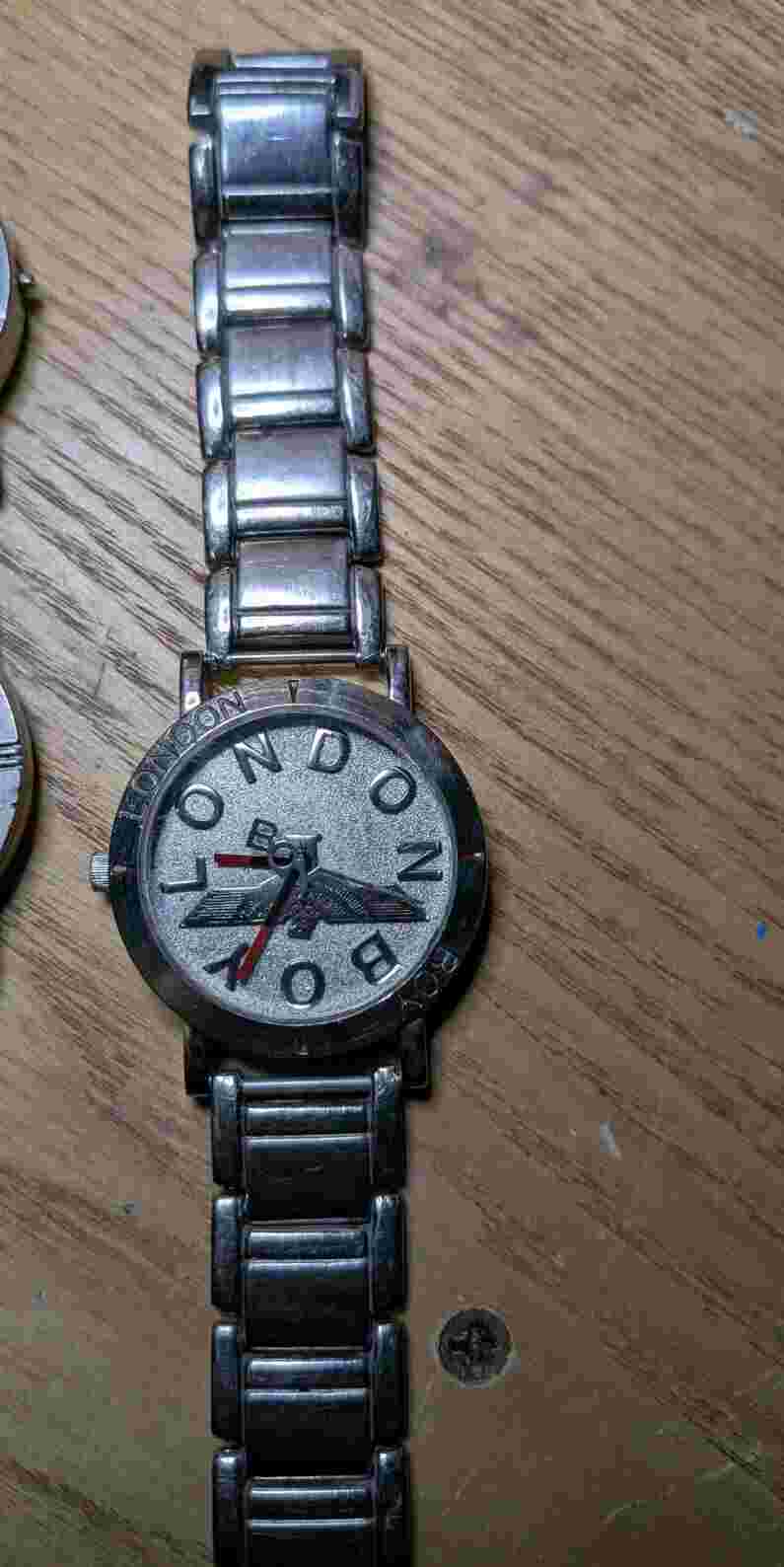 Vintage Lot Of 3~ BOY LONDON ~ Watches. .. 80s 90s Dead stock