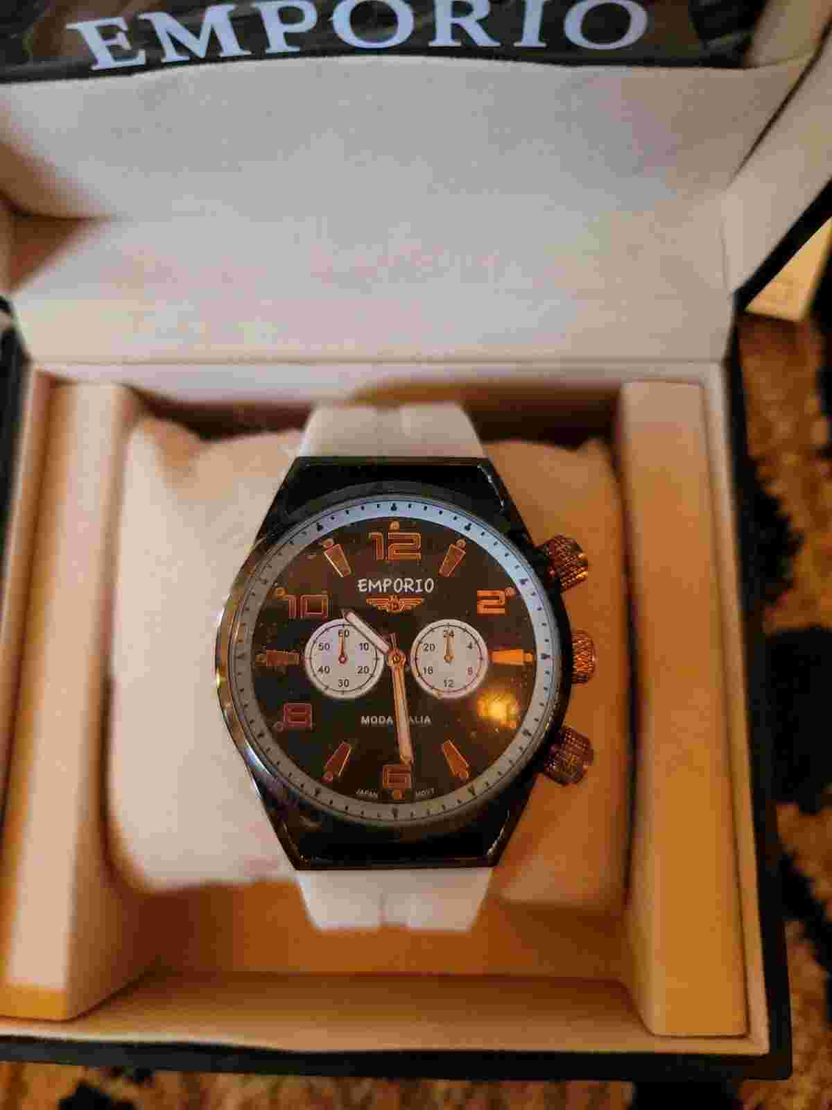 Emporio Watch With Original Case/NO. V0109