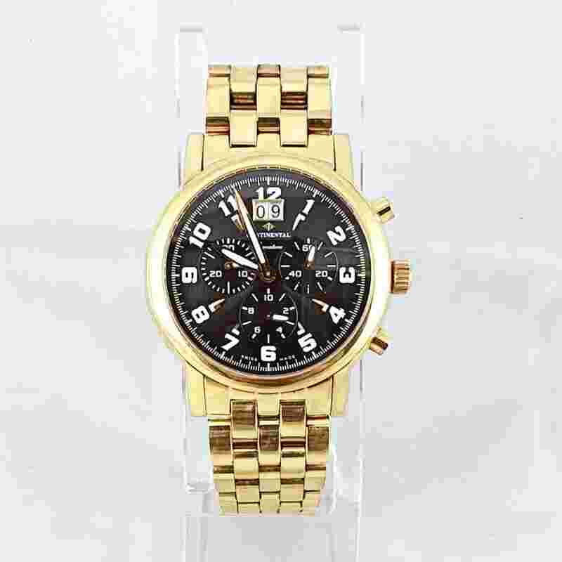 CONTINENTAL, 43mm, Swiss Made, 9185-138C, Quartz, Men's Watch
