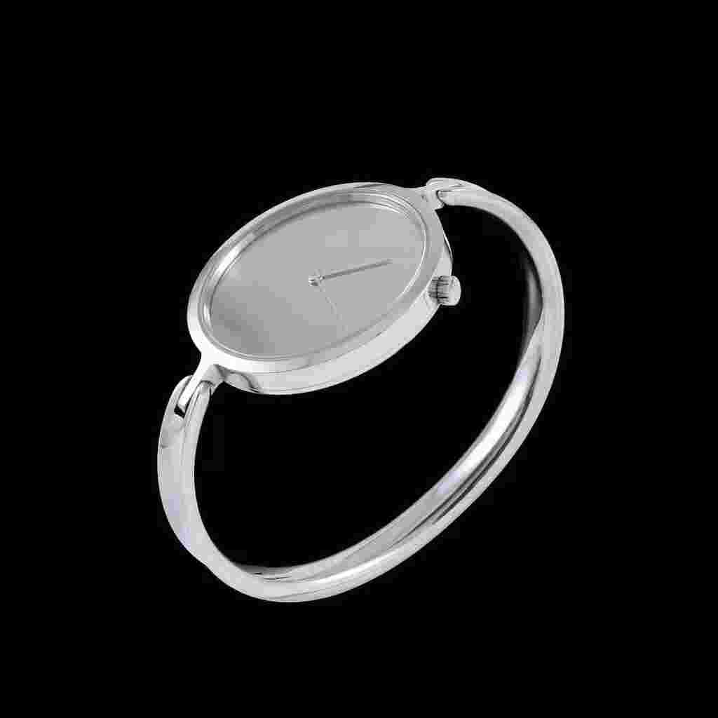 Georg Jensen. Vivianna Torun Bangle Watch #327. Size S