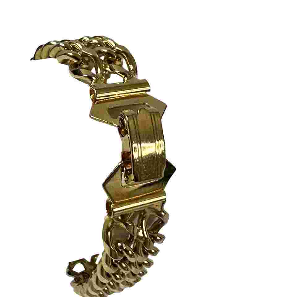 Vintage 60s? Chateau Swiss Womens Gold Tone Chain Watch 108/12A * Not Tested*