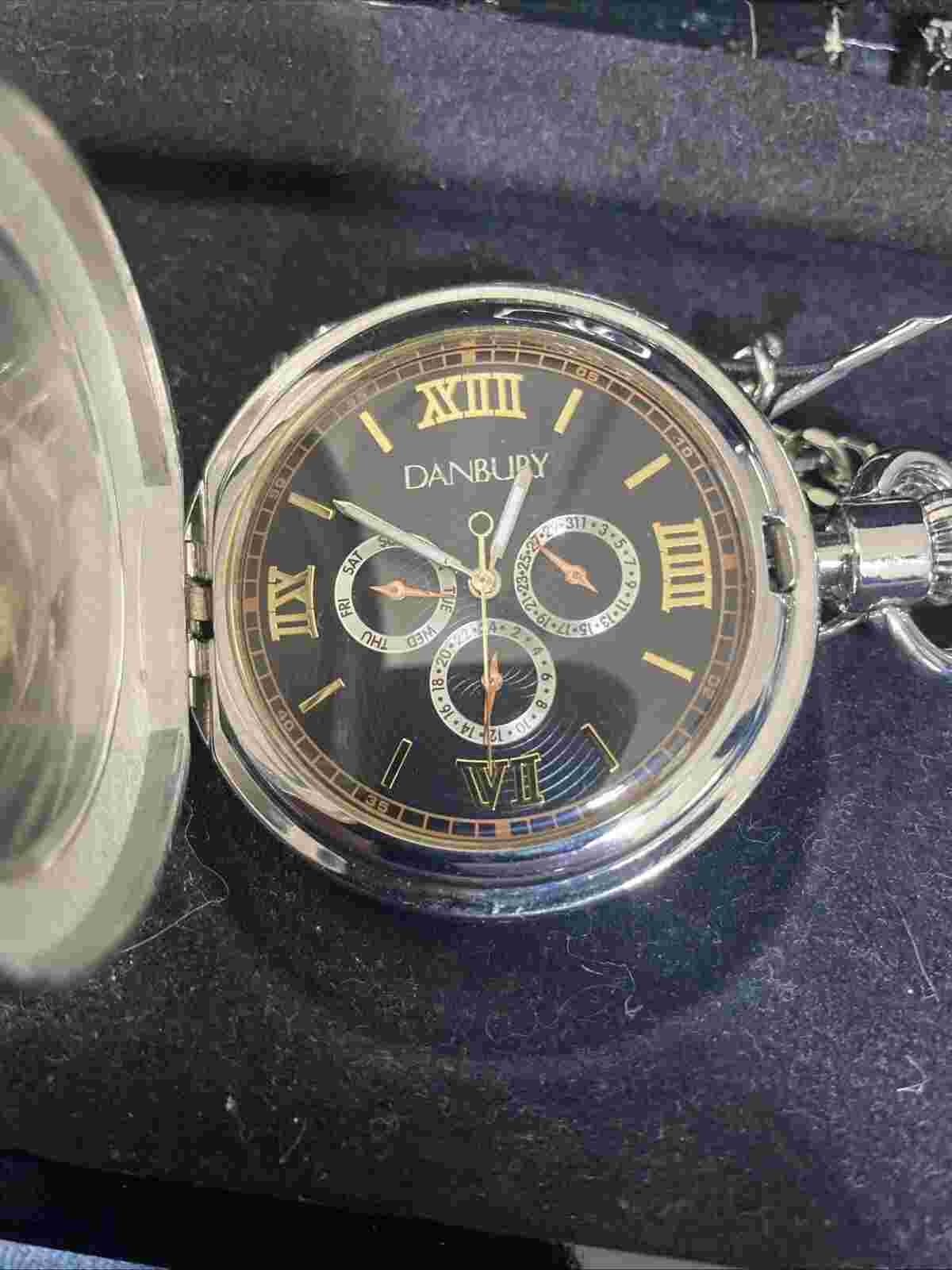 Ladies Danbury Pocket Watch Engraved
