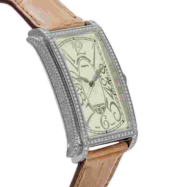 CUERVO Y SOBRINOS Prominente Solotempo 1012-1CHG-SP Ivory Dial Men's Watch