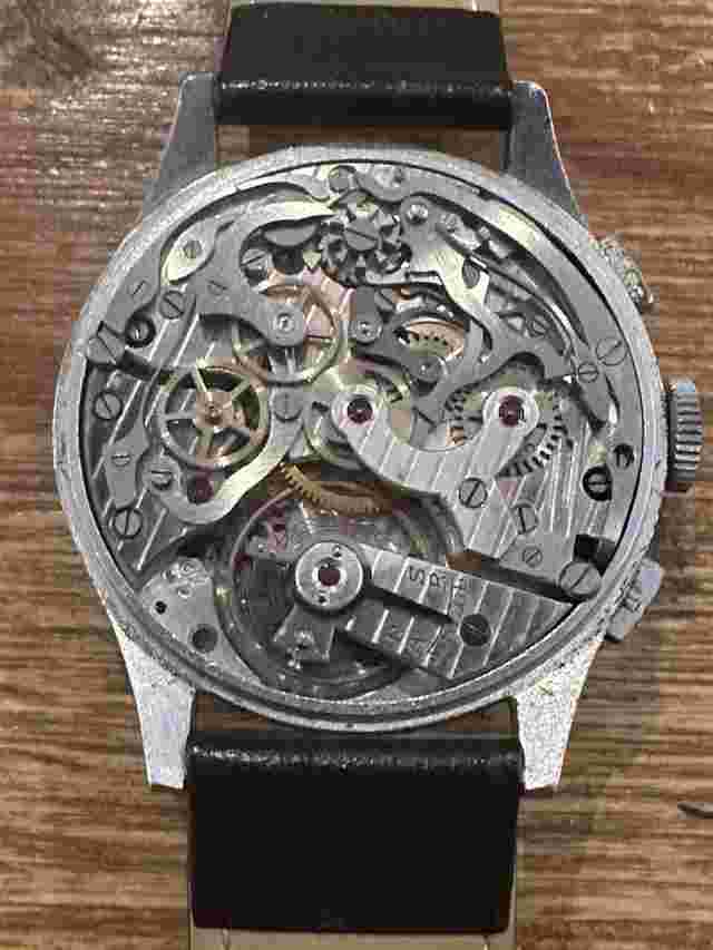 Rare Vintage 1940’s Accurist Men’s Manual Wind Chronograph