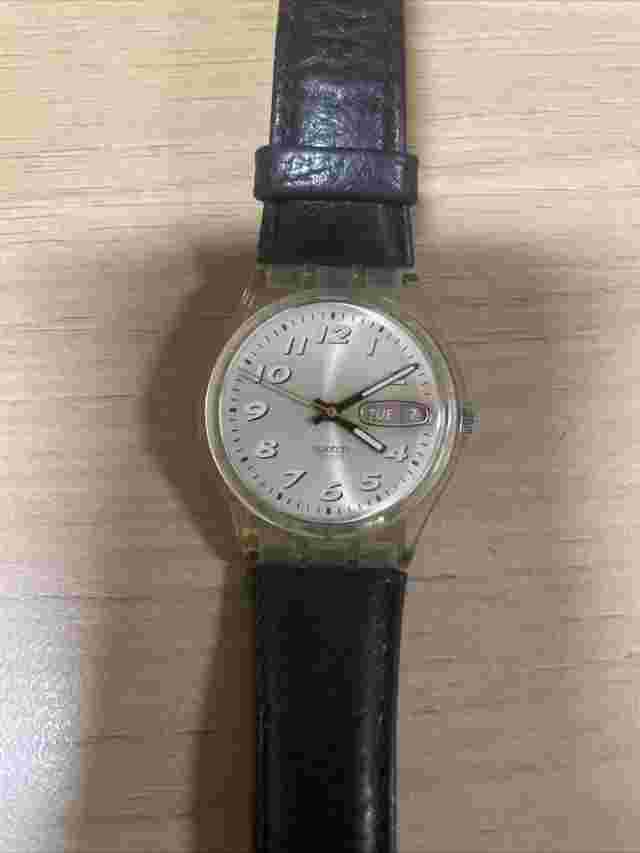 Swatch Watch Day Date Vintage AG 1997 Code 745